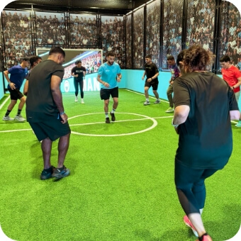 Indoor Football Pitch Challenge