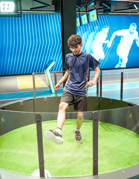 Indoor football challenge